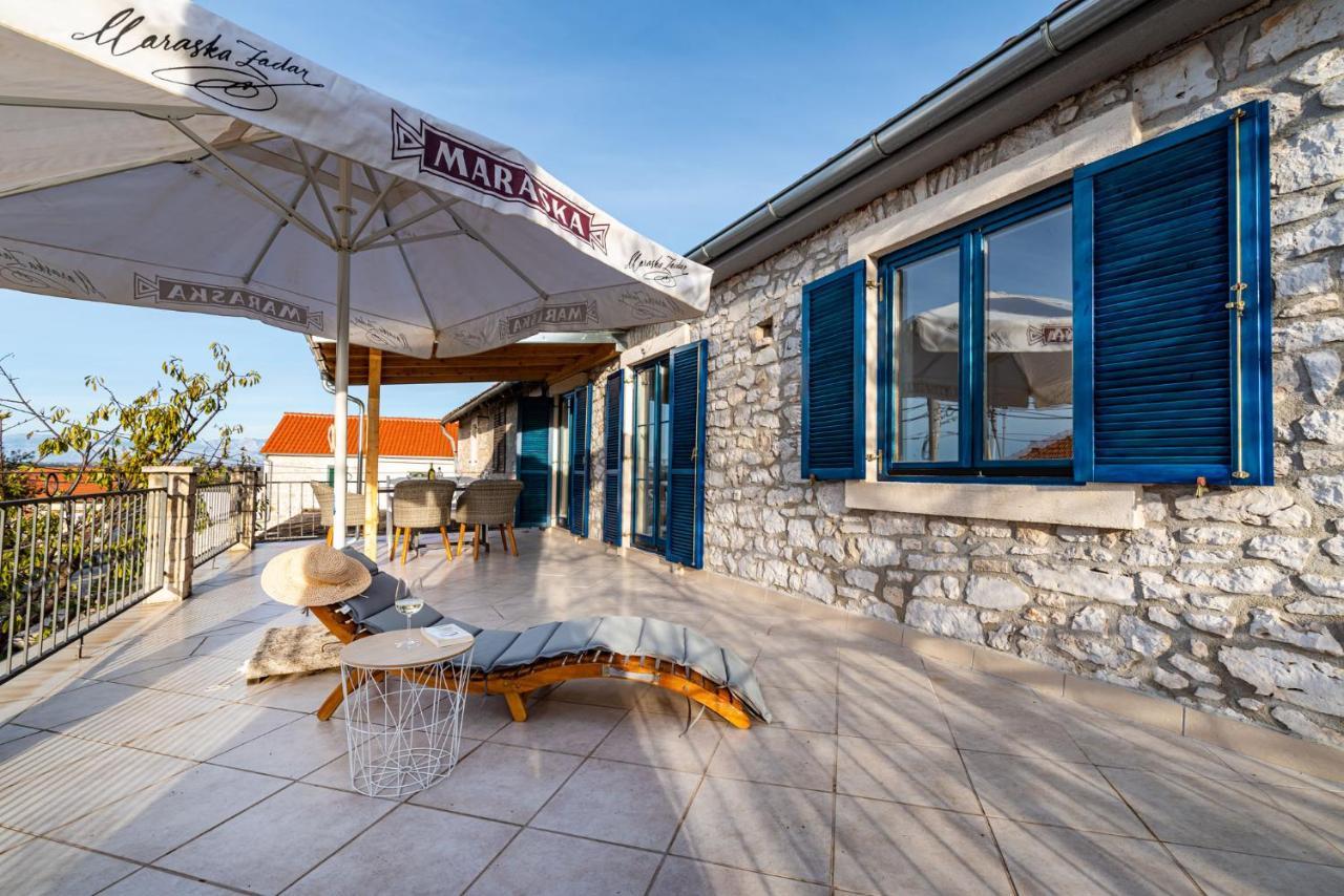 Ferienhaus Kuca Marija - Traditionelles Steinhaus Bei Zadar Debeljak Exteriör bild