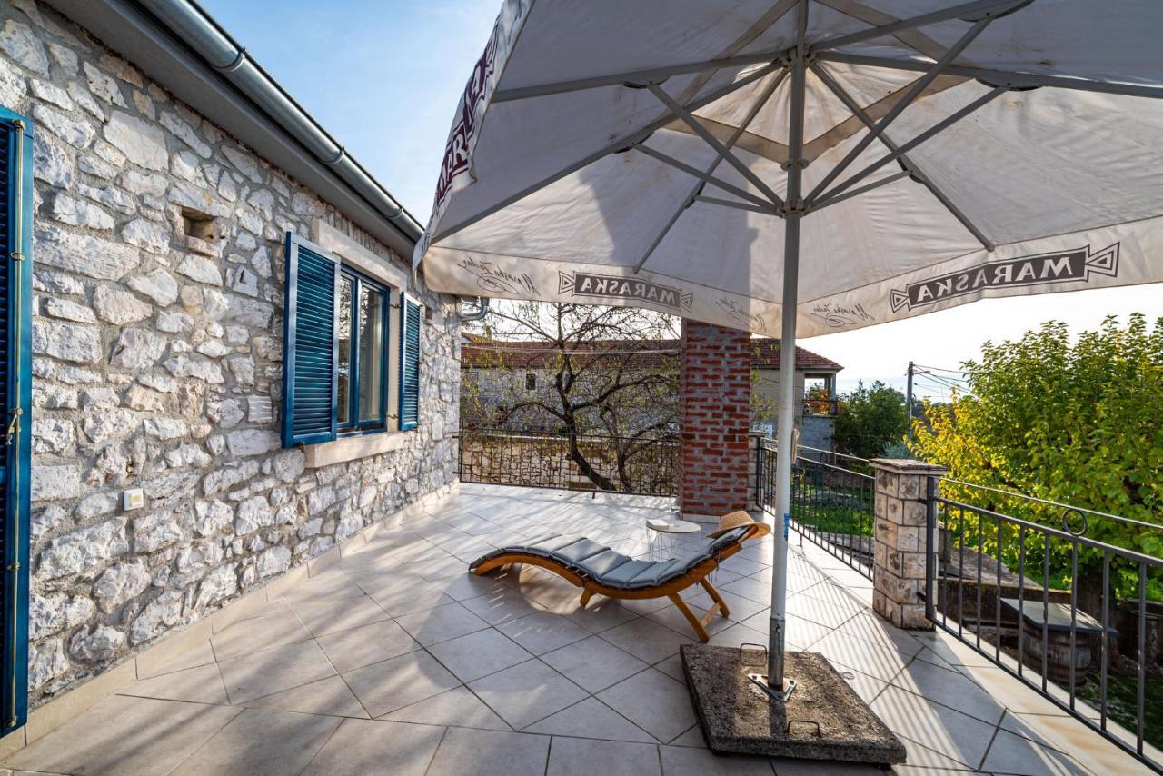 Ferienhaus Kuca Marija - Traditionelles Steinhaus Bei Zadar Debeljak Exteriör bild
